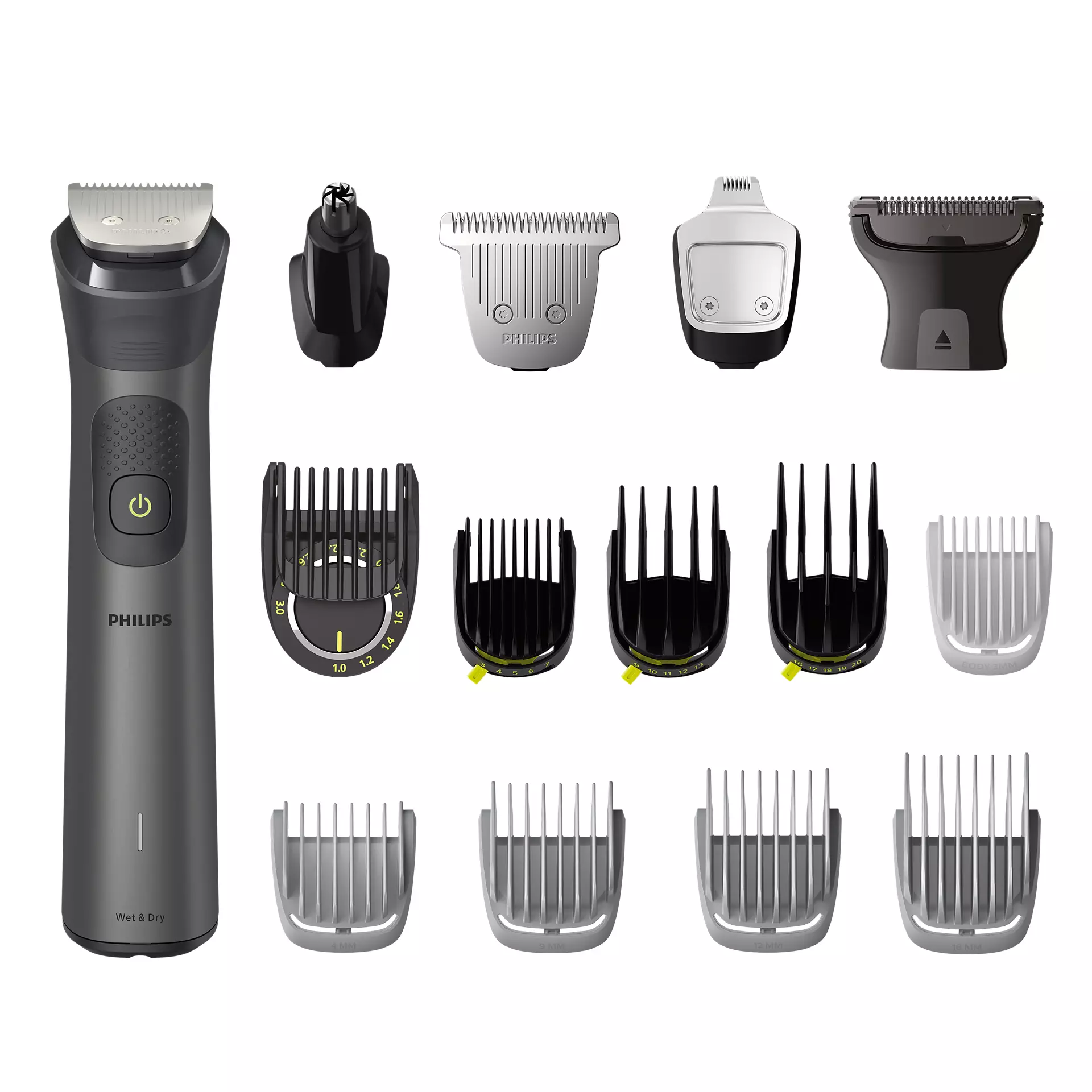 

Триммер Philips series 7000 MG7950/15, насадок 14, серый (MG7950/15), MG7950/15