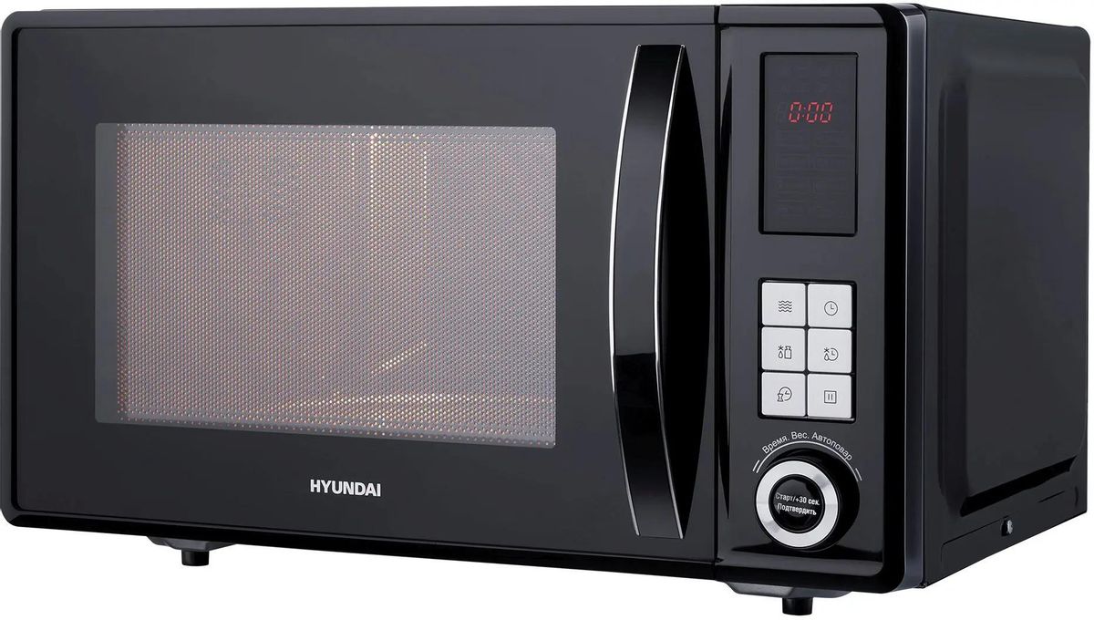 

Микроволновая печь Hyundai HYM-D3010 23 л, 800 Вт, черный (HYM-D3010), HYM-D3010