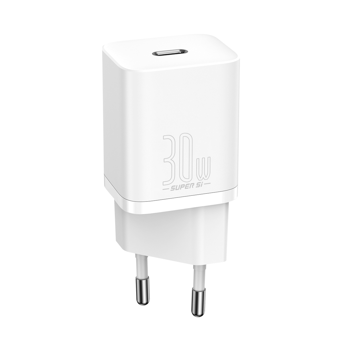 

Сетевое зарядное устройство BASEUS Super Si quick charger 1C 30W CCSUP-J02 30 Вт, EU, USB type-C, Quick Charge, PD, белый (CCSUP-J02), CCSUP-J02