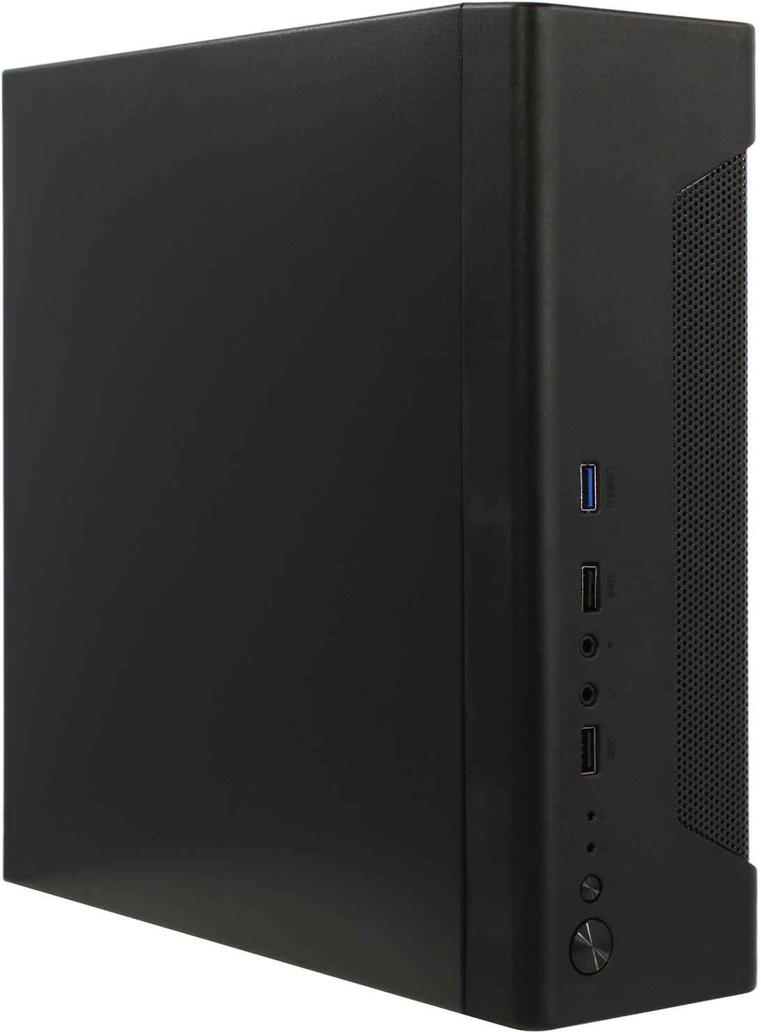 Корпус ExeGate FL-102, Mini-ITX, Desktop, USB 3.0, черный, без БП (EX294018RUS)