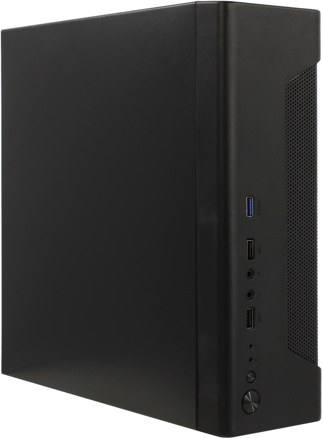 Корпус ExeGate FL-102, Desktop, без БП, черный