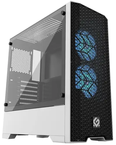 

Корпус MagniumGear NEO Air, ATX, Midi-Tower, 2xUSB 3.0, RGB подсветка, белый, без БП (MG-NE520A_DBW02_RU), NEO Air