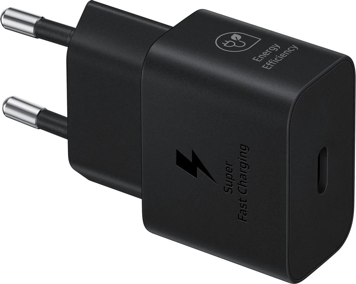 

Сетевое зарядное устройство Samsung EP-T2510 25 Вт, USB type-C, Quick Charge, PD, черный (УТ-00014455), EP-T2510