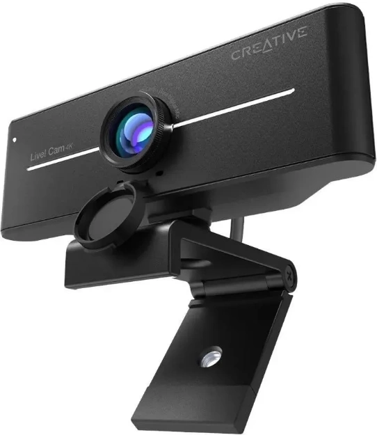 

Вебкамера Creative Live! Cam Meet 4K, 2 MP, 1920x1080, встроенный микрофон, USB 2.0, черный (73VF095000000), Live! Cam Meet 4K