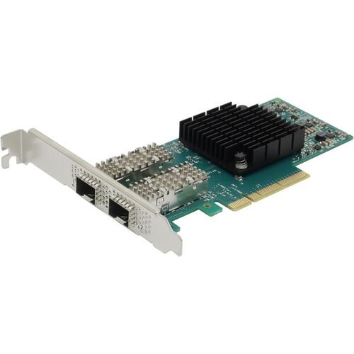 Сетевая карта Mellanox ConnectX-4 Lx, 2xSFP28, 10 Гб/с (MCX4121A-XCAT)
