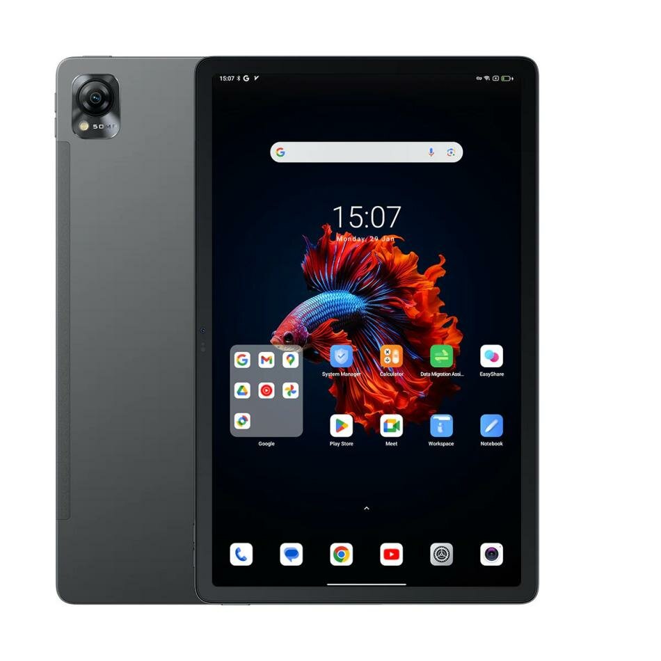 Планшет Blackview MEGA 1 11.5", 12Gb/256Gb, серый