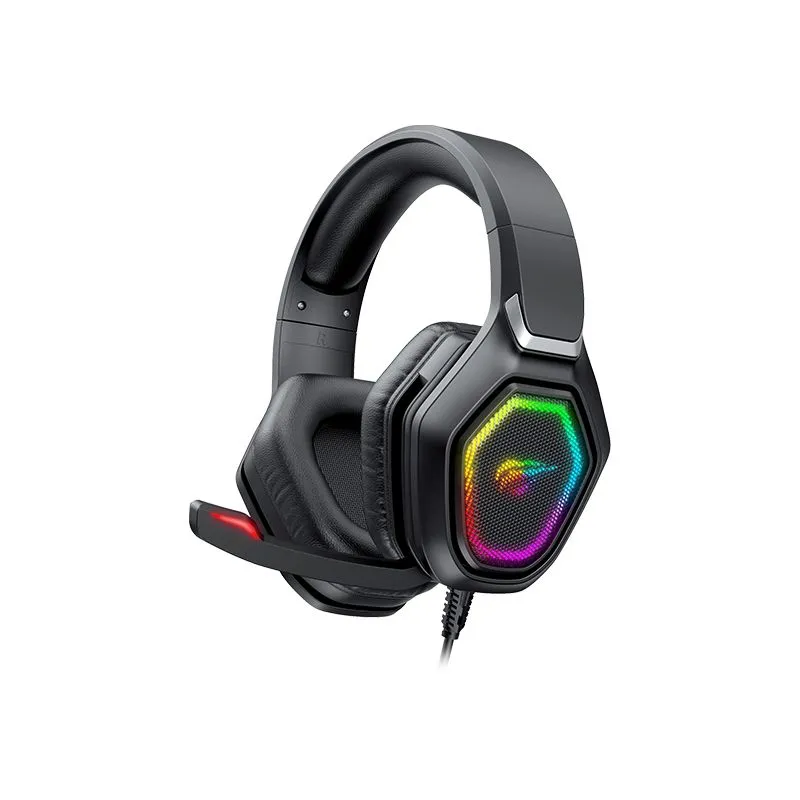 

Проводная гарнитура Havit H659d, USB, черный (H659d), H659d