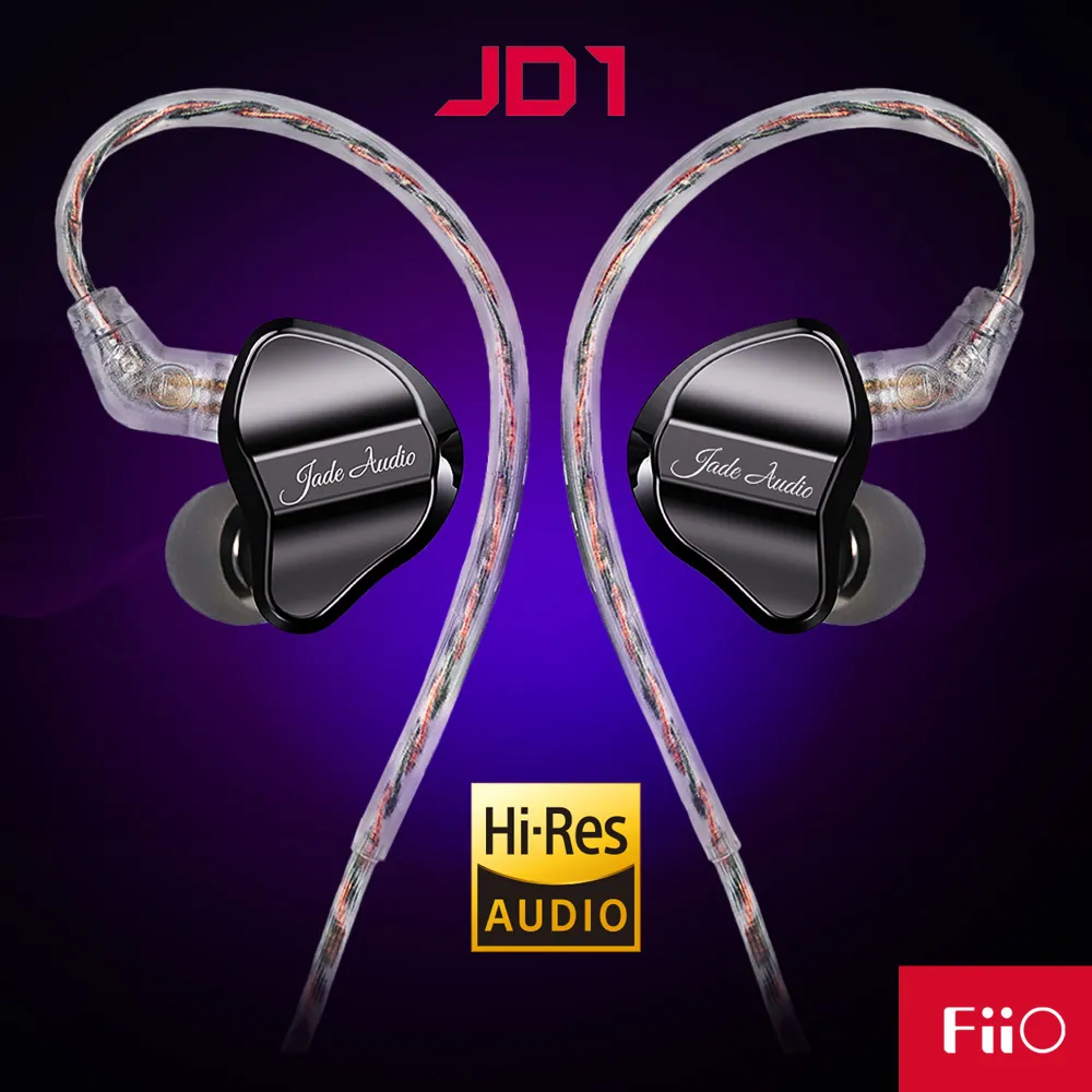 

Проводные наушники FIIO JD1, jack 3.5 мм, черный (80003491), JD1