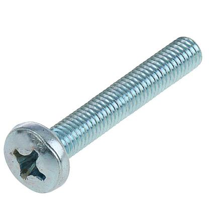 

Винт мебельный Ferrometal, М4, 30 мм, 967 DIN, оцинкованная сталь, 1 шт. (FM 027524 30)