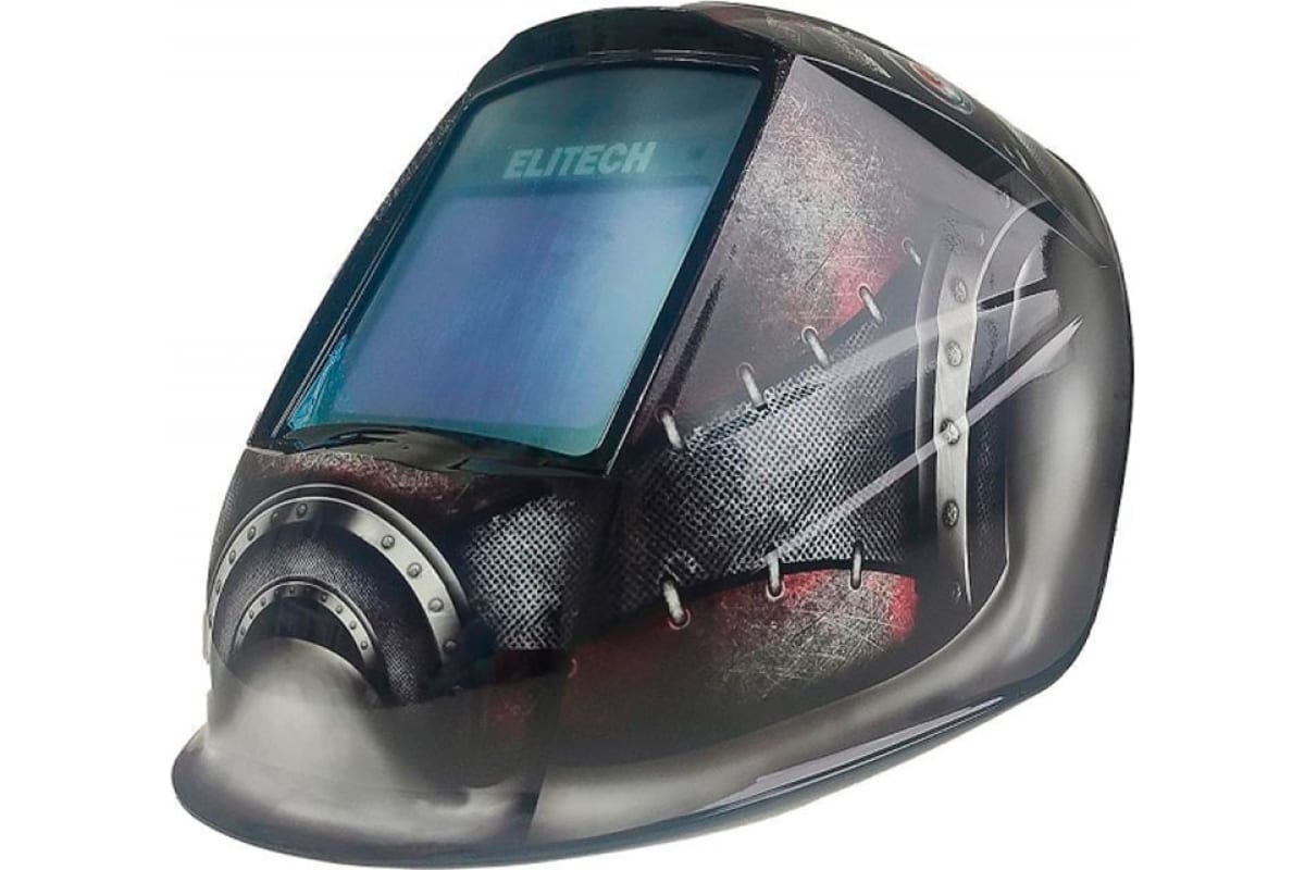 Маска сварщика Elitech 910, светофильтр хамелеон
