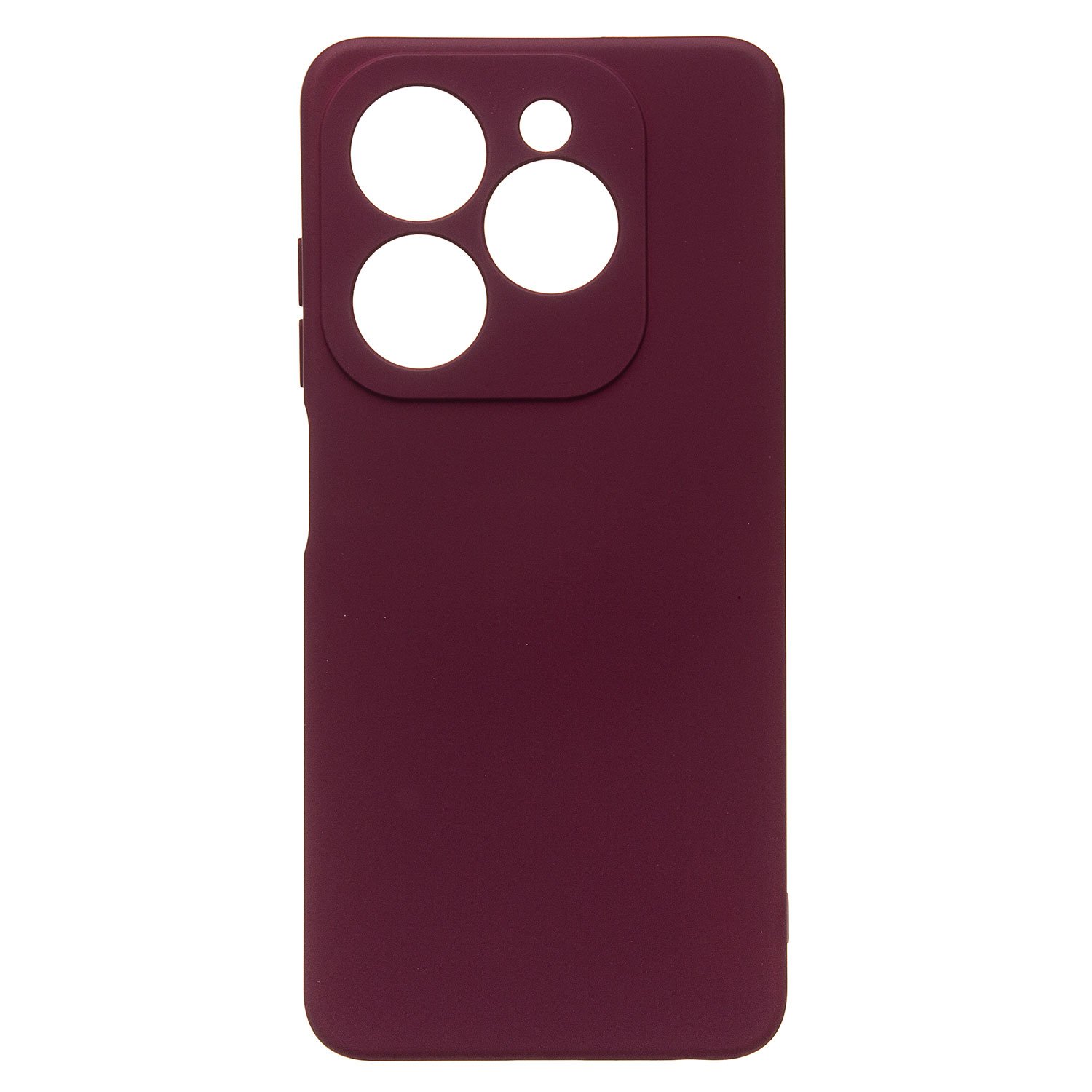 

Чехол-накладка Activ Full Original Design для смартфона Infinix Hot 40i, силикон, бордовый (227000)