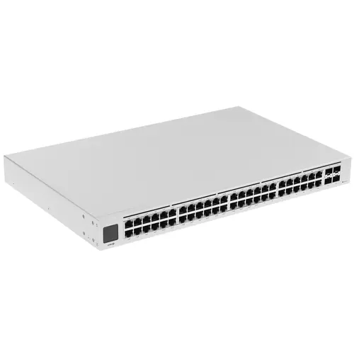Коммутатор Ubiquiti Switch 48 POE, 48x1 Гбит/с, SFP/uplink: SFPx4 (USW-48-POE-EU)