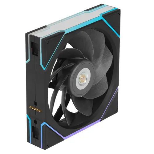 

Вентилятор Lian Li UNI Fan TL LED 120 Reverse Black, 124x120 мм, 2300rpm, 34 дБ, 7-pin, 1шт, черный, ARGB подсветка (G99.12RTL1B.R0/G99.12RTL1B.00), TL LED 120 Reverse Black