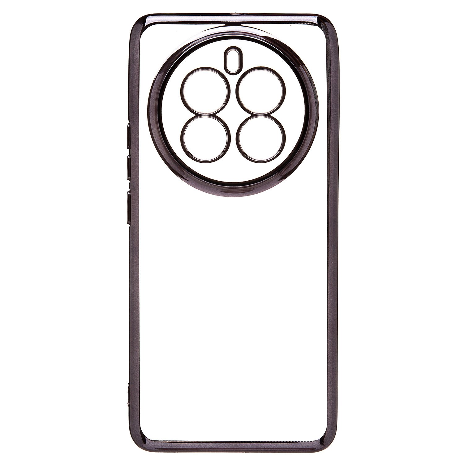 

Чехол-накладка Activ Pilot для смартфона Realme 12 Pro +, силикон, черный/прозрачный (228770)