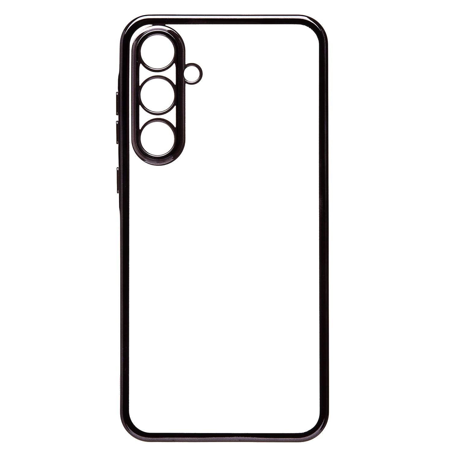 

Чехол-накладка Activ Pilot для смартфона Samsung Galaxy A55, силикон, черный/прозрачный (228736)
