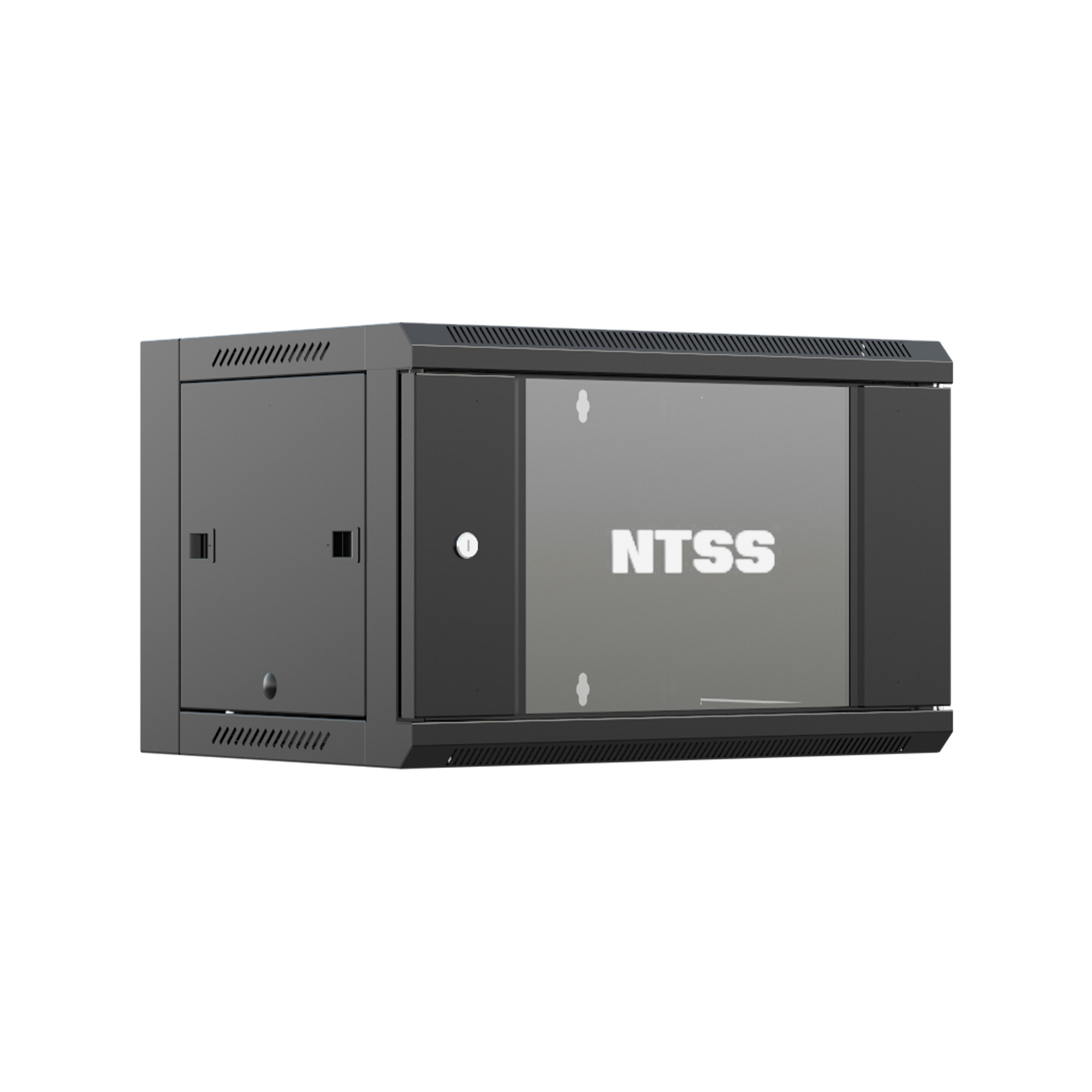 

Шкаф телекоммуникационный настенный 6U 570x600 мм, стекло/металл, черный, NTSS ПРЕМИУМ (NTSS-W6U6060GS-BL)