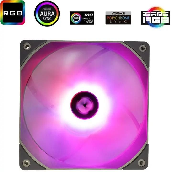 

Вентилятор Thermalright TL-C14L-RGB, 140 мм, 1500rpm, 26.6 дБ, 4-pin PWM, 1шт, LED (TL-C14L-RGB), TL-C14L-RGB