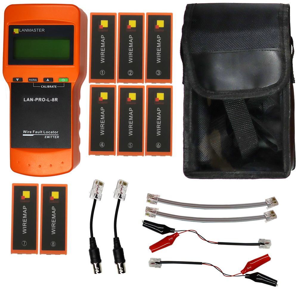 Тестер кабельный Lanmaster LAN-PRO-L-8R