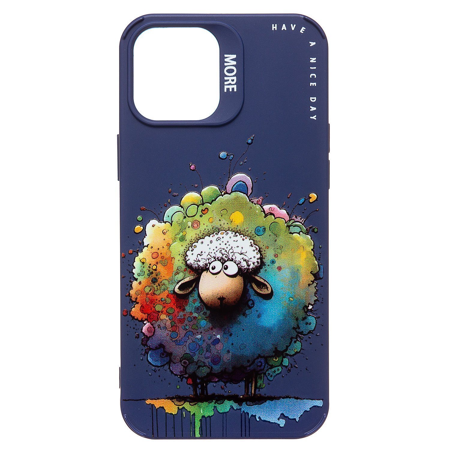 Чехол-накладка SC335 для смартфона Apple iPhone 12 Pro Max, темно-синий