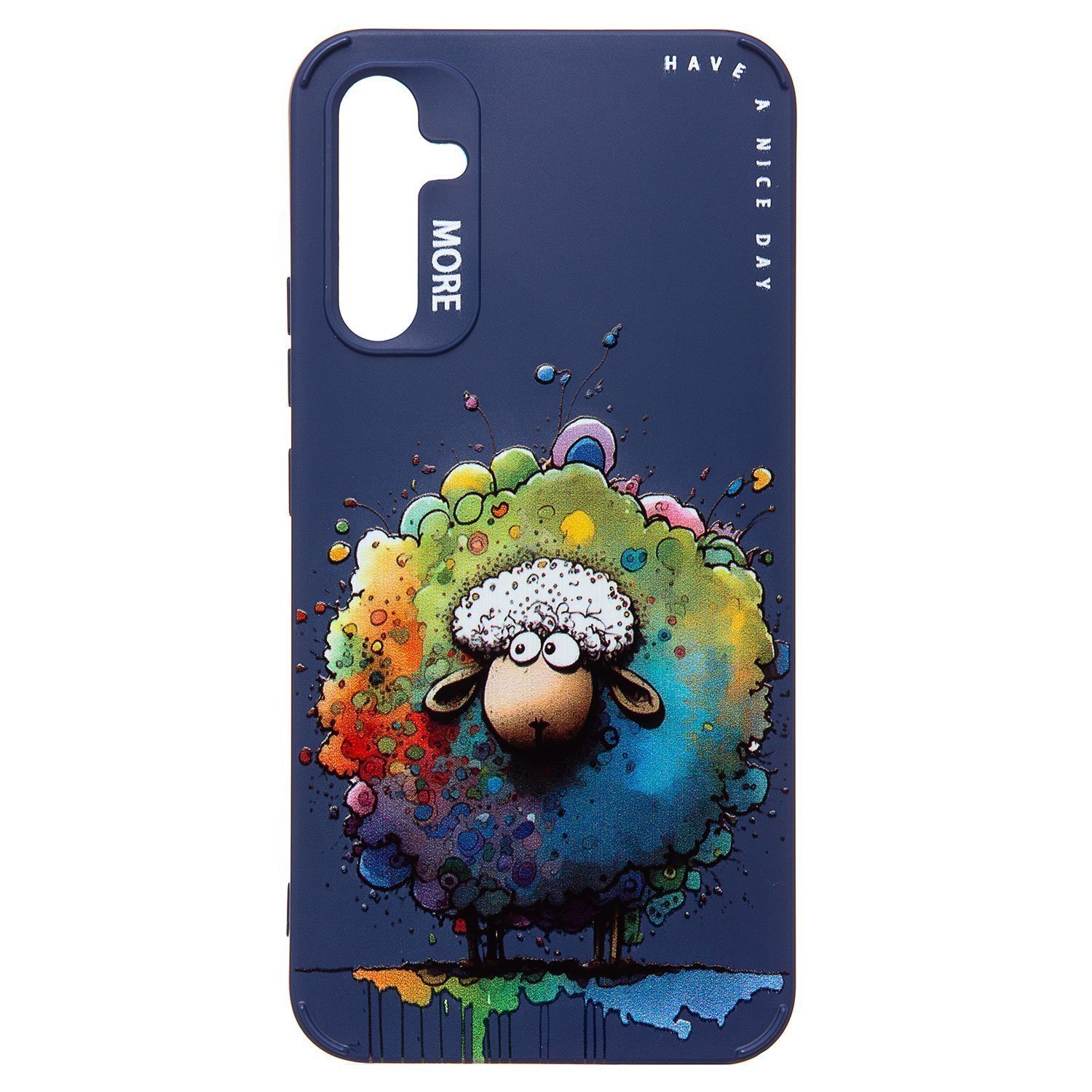 Чехол-накладка SC335 для смартфона Samsung Galaxy A34, темно-синий