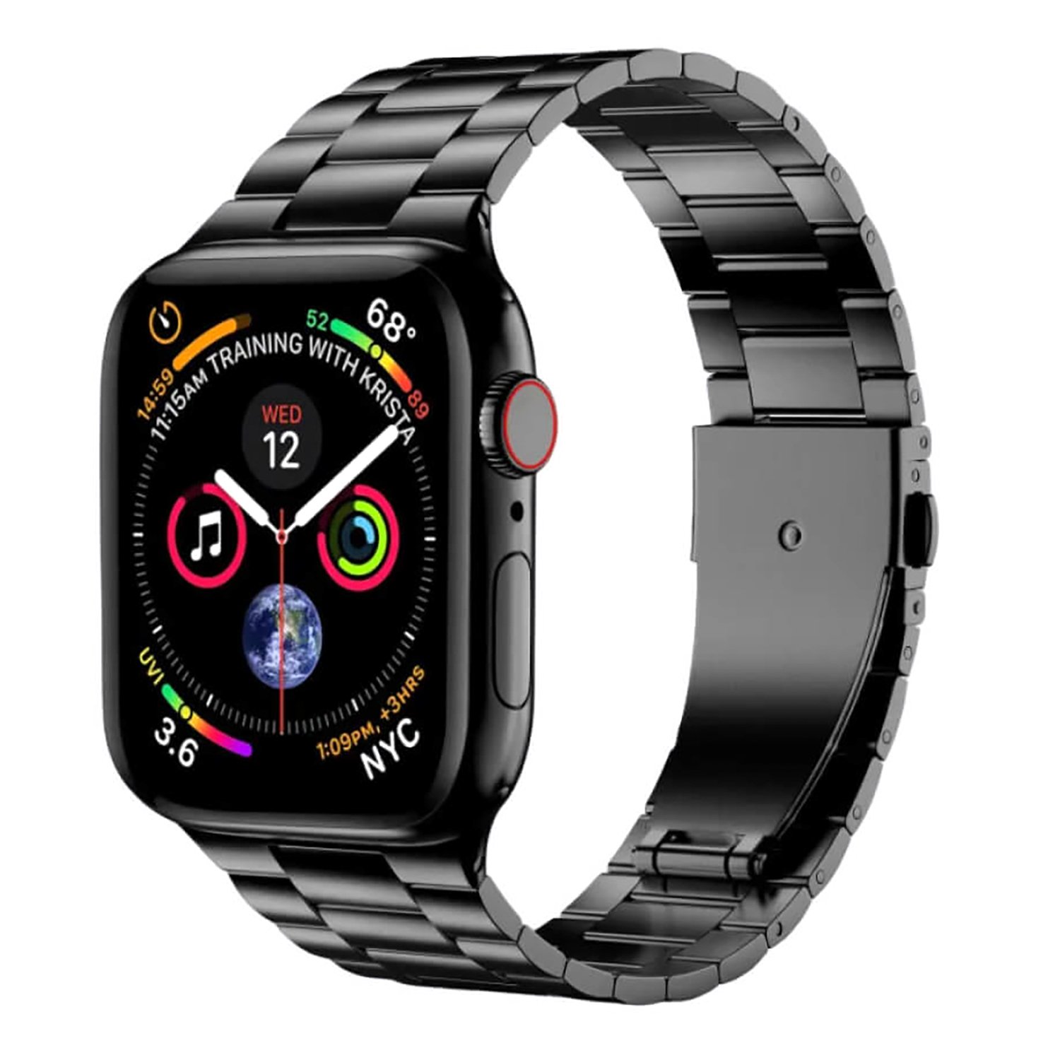 Ремешок ApW36 для Apple Watch 38-41 мм, черный