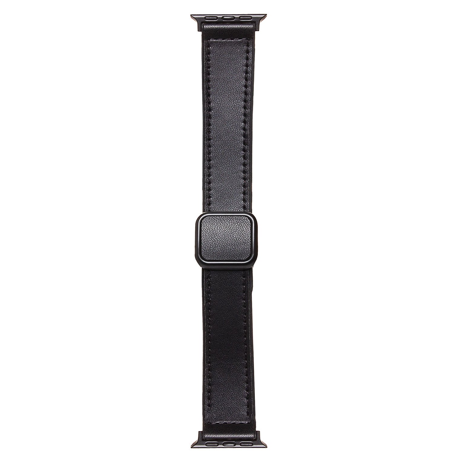 Ремешок ApW38 Square buckle для Apple Watch 38-41 мм, черный