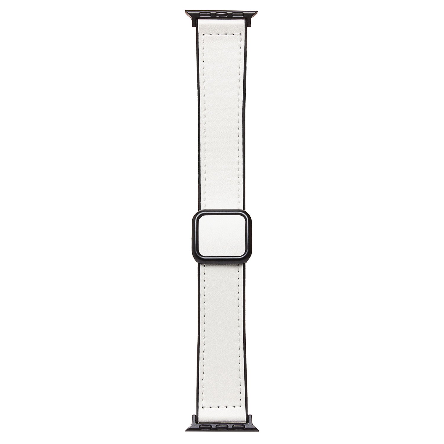 Ремешок ApW38 Square buckle для Apple Watch 38-41 мм, белый