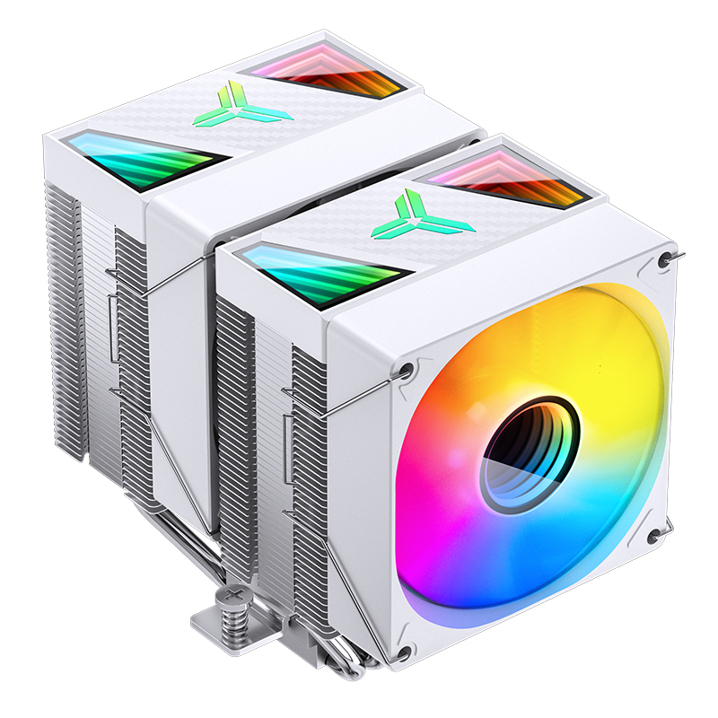 

Кулер для процессора Jonsbo CR-1400 DV2 White для Socket/115x/1200/1700/1851/AM4/AM5, 92 мм, 2300rpm, 33.8 дБА, 220 Вт, 4-pin PWM+3-pin 5V ARGB, Al+Cu, ARGB, CR-1400 DV2 White