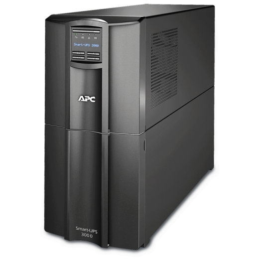 ИБП APC Smart-UPS, 3000 В·А, 2.7 кВт, черный (SMT3000IC)