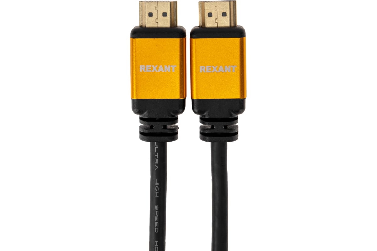 

Кабель HDMI(19M)-HDMI(19M) v2.1 4K/8K, плоский, 2 м, черный REXANT (17-6004)