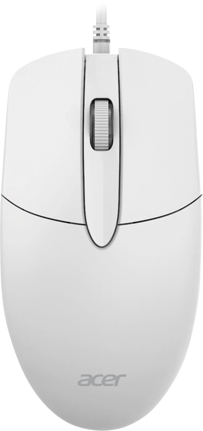 Мышь ACER OMW300, USB, белый (ZL.MCECC.01V)