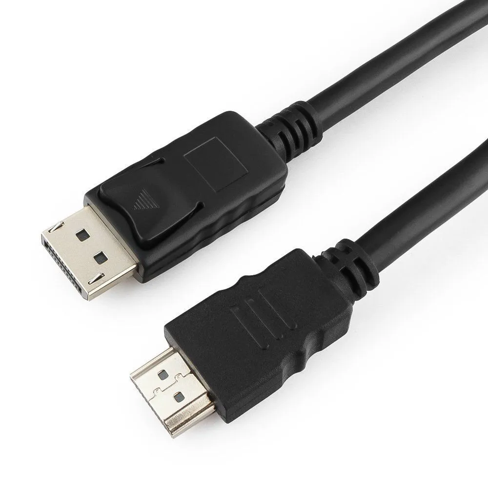 

Кабель DisplayPort(20M)-HDMI(19M), 1 м, черный Bion BXP-CC-DP-HDMI (BXP-CC-DP-HDMI-010), BXP-CC-DP-HDMI