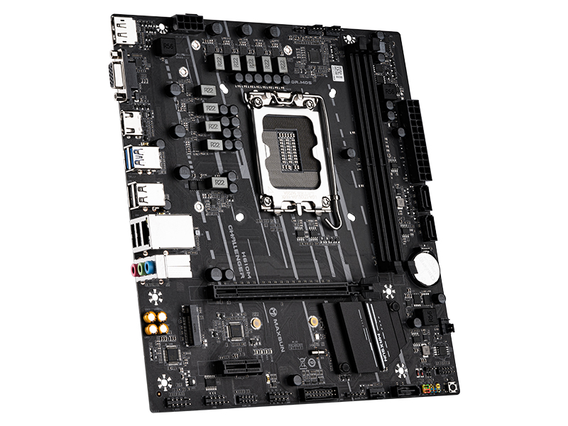 

Материнская плата MaxSun Challenger H610M V2, Socket1700, Intel H610, 2xDDR4, PCI-Ex16, 3SATA3, 5.1-ch, GLAN, 4 USB 3.0, VGA, HDMI, DP, mATX, Retail, Challenger H610M V2