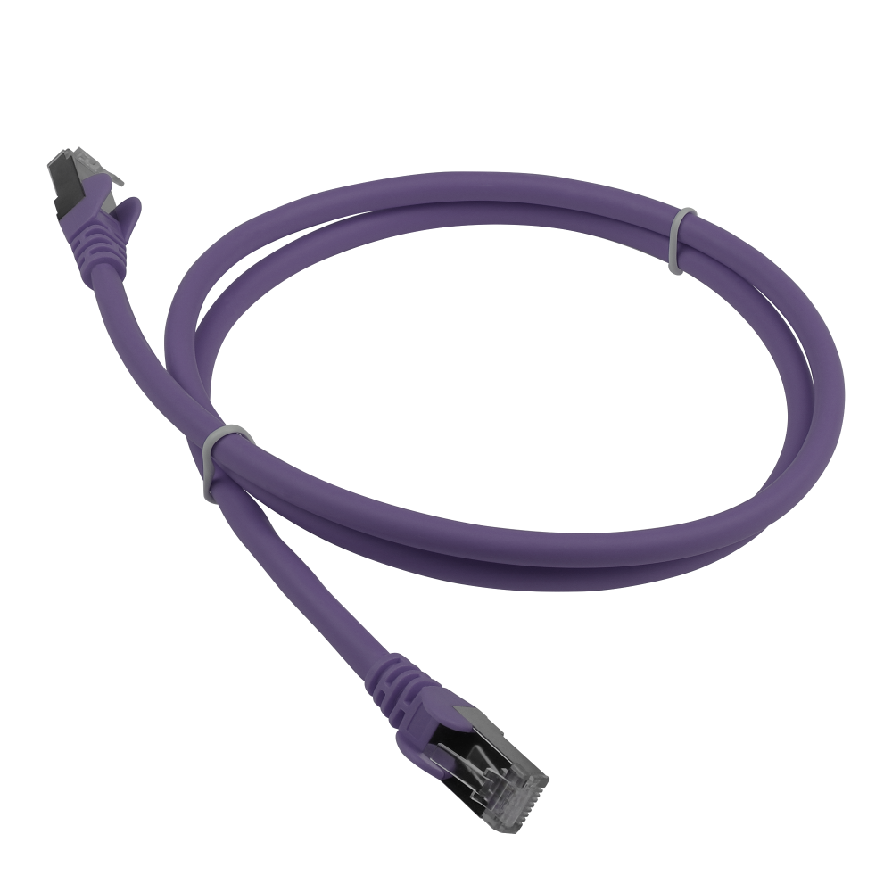 

Патч-корд SSTP кат.6a, 10 м, RJ45-RJ45, фиолетовый, экранированный, LSZH, Lanmaster (LAN-PC45/S6A-10-VI)