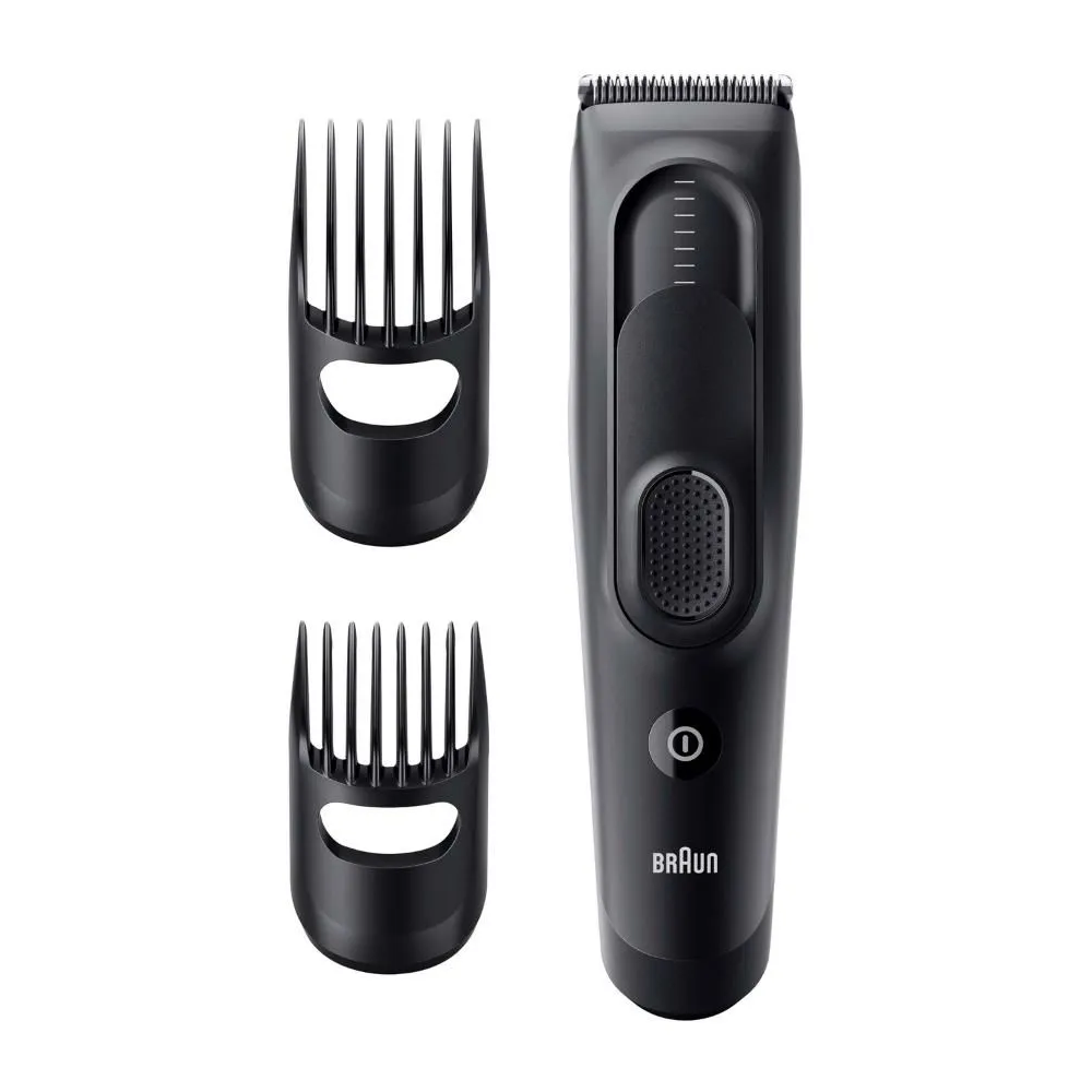 

Машинка для стрижки Braun Series 3 HC5330, насадок 2, черный (HC5330), HC5330