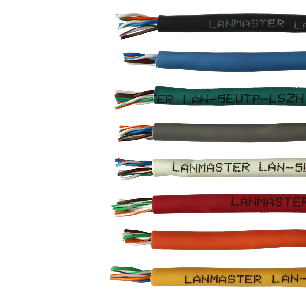 

Витая пара UTP кат.5e, 4 пары, CCA, 305м., внутренний, одножильный, LSZH, желтый, Lanmaster (LAN-5EUTP-PT-LSZH-YL)