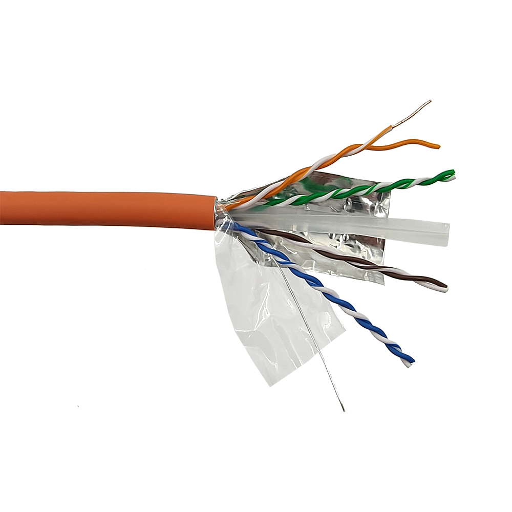 Витая пара FTP кат.6a, 4 пары, CU, 305м., внутренний, одножильный, LSZH, серый, Lanmaster (LAN-6AFTP-LSZH-GY)