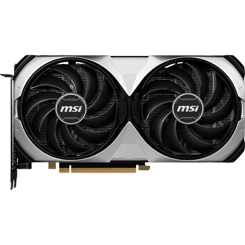

Видеокарта MSI NVIDIA GeForce RTX 4070Ti SUPER VENTUS 2X, 16Gb GDDR6X, 256 бит, PCI-E, HDMI, 3DP, Retail (RTX 4070 Ti SUPER 16G VENTUS 2X), VENTUS 2X