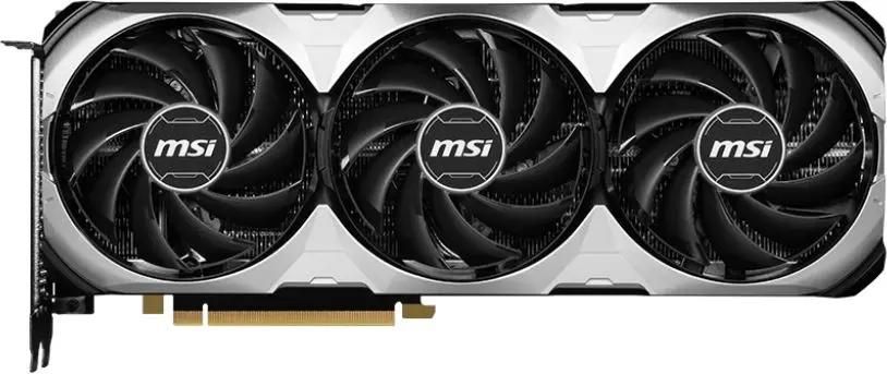 

Видеокарта MSI NVIDIA GeForce RTX 4070Ti SUPER VENTUS 3X, 16Gb GDDR6X, 256 бит, PCI-E, HDMI, 3DP, Retail (RTX 4070 Ti SUPER 16G VENTUS 3X), VENTUS 3X