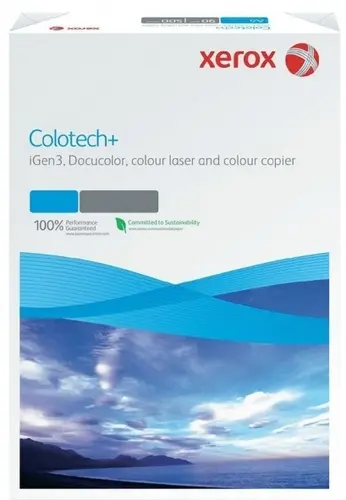 

Бумага A3 100 г/м² 500 листов, 92%, 110 мкм, 164 ± 3% CIE Xerox Colotech Plus Blue (003R94647)