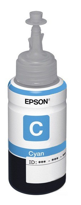 Чернила Epson 673 (C13T67324A/C13T673298), голубой