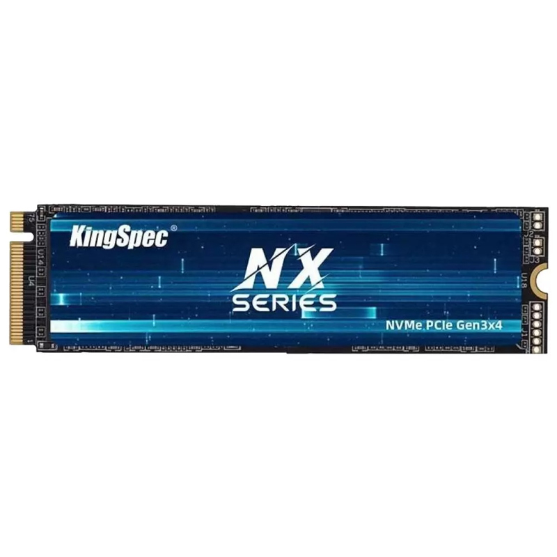 

Твердотельный накопитель (SSD) KingSpec 256Gb NX 2280, 2280, M.2, NVMe (NX-256)