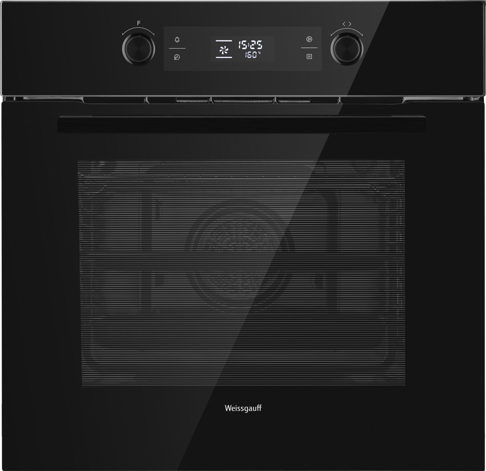 Духовой шкаф Weissgauff EOM 691 PDBS Steam Clean Black Edition, черный