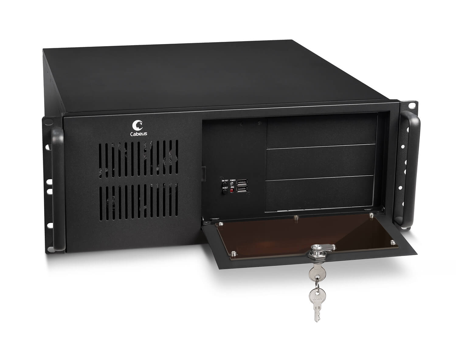 

Корпус Cabeus, ATX, 4U RM, без БП, черный (CL-407)
