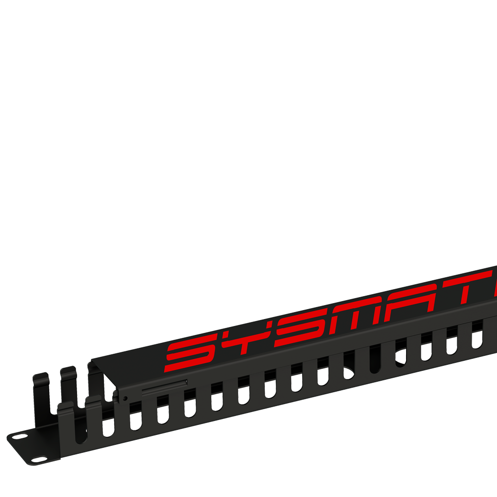 

Кабельный органайзер SYSMATRIX SA 0020.911 для укладки кабеля внутри корпуса монтажного шкафа, 1U, с крышкой, черный (SA 0020.911), SA 0020.911
