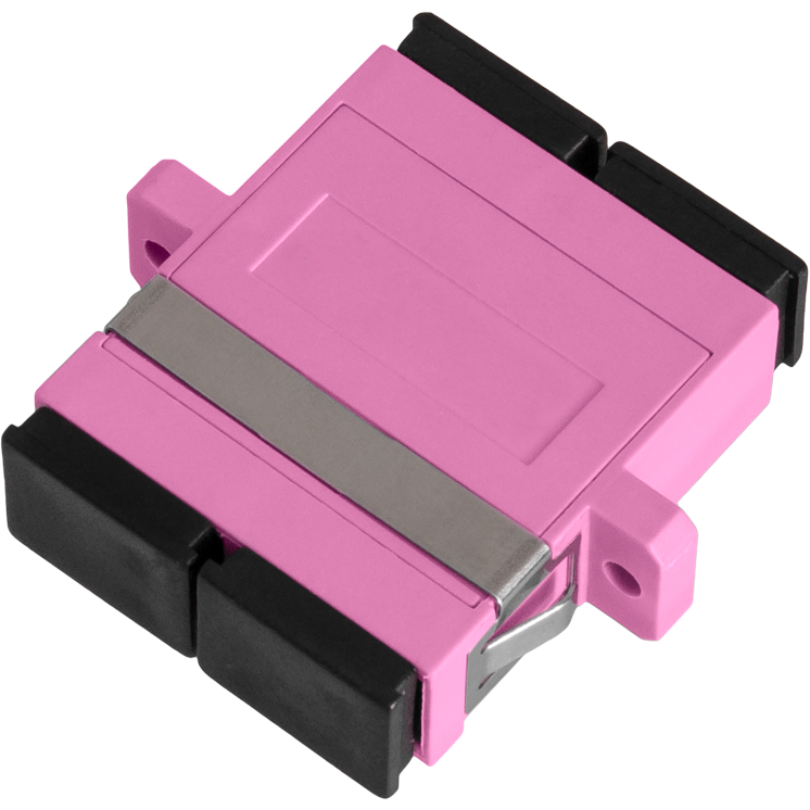 Адаптер оптический SC (UPC) NIKOMAX (NMF-OA2M4-FN-SCU-SCU-MG-2)