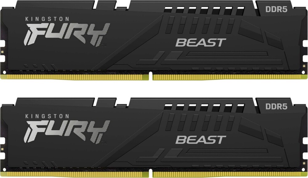 Комплект памяти DDR5 DIMM 32Gb (2x16Gb), 6400MHz Kingston (KF564C32BBEK2-32)