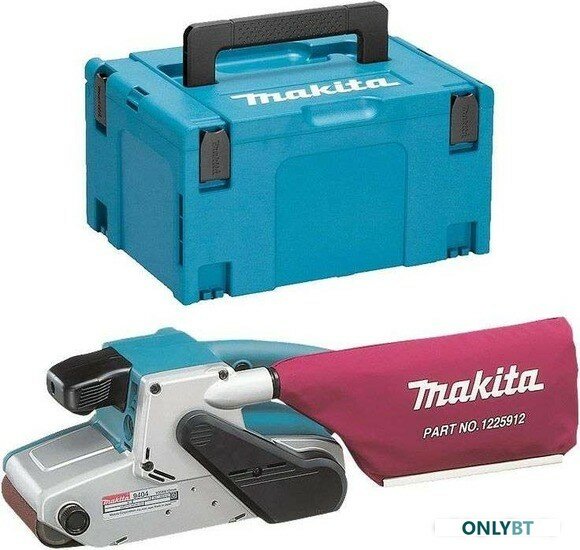 Ленточная шлифовальная машина Makita 9404J, 1.01 кВт, 61 см x 10 см