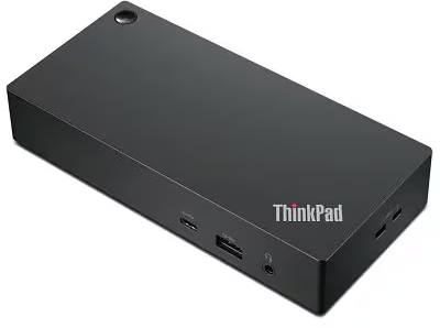 Док-станция Lenovo Universal USB-C Dock, USB Type-C, черный (40AY0090AU)