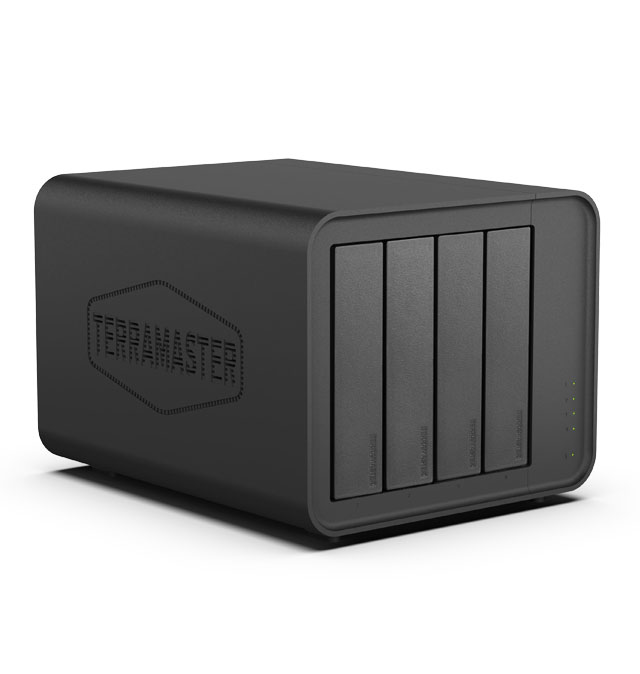 

Сетевой накопитель (DAS) TerraMaster D4-320, 4x2.5"/3.5" SATA3 HDD, 72W, (D4-320), D4-320